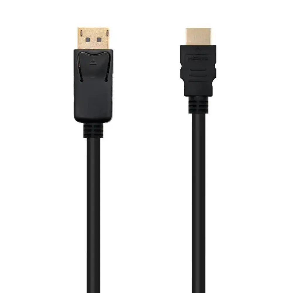 Nanocable Cable Conversor DP a HDMI Negro 10m - detalle