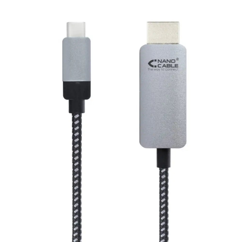 Nanocable Cable Conversor USB-C/M a HDMI/M 1.8 M - detalle