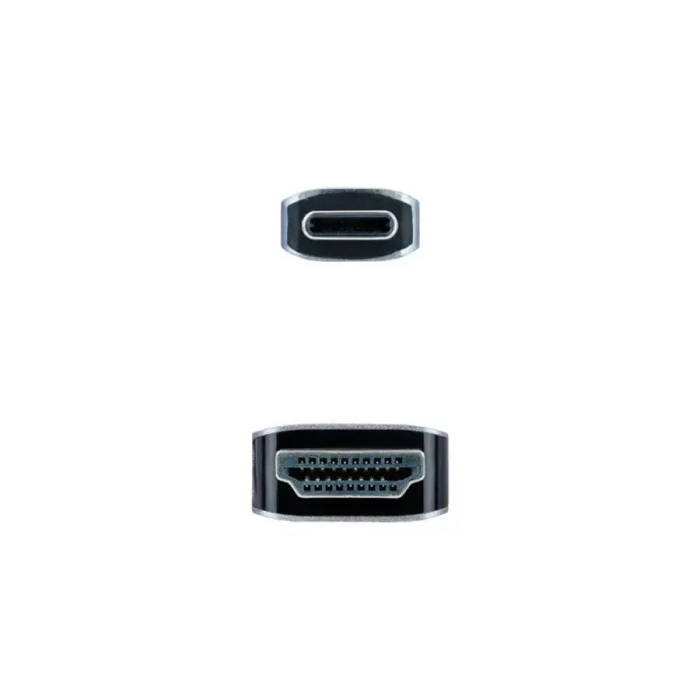 Nanocable Cable Conversor USB-C/M a HDMI/M 3 M - detalle