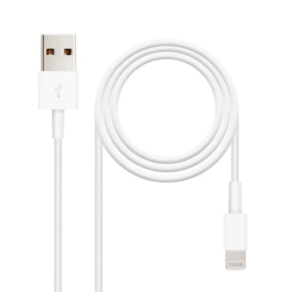 Nanocable Cable de datos/carga LIGHTNING/USB 1 M - detalle