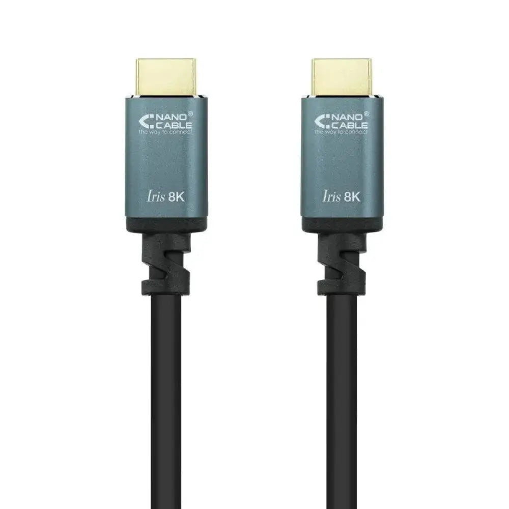 Nanocable Cable HDMI 2.1 IRIS 8K M/M, 2 metros - detalle