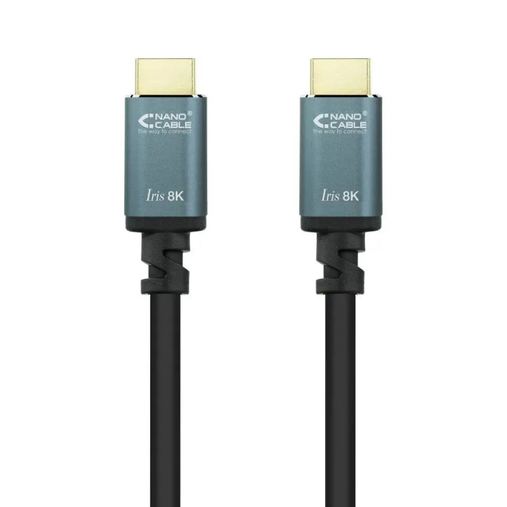Nanocable Cable HDMI 2.1 IRIS 8K M/M, 3 metros - detalle