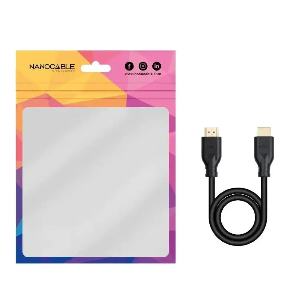 Nanocable Cable HDMI V2.0 4K@60HZ 18Gbps CCS 1.5 M - detalle