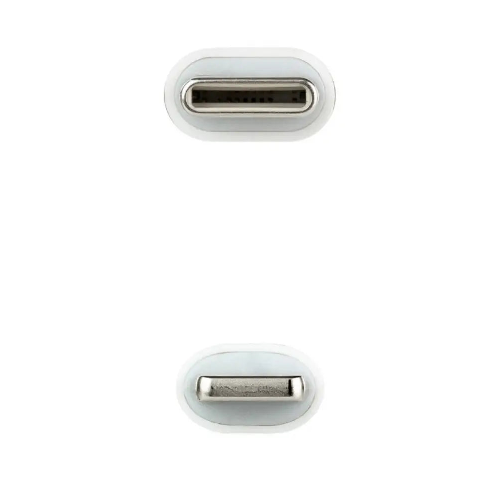 Nanocable Cable Lightning a USB-C 1 metro - detalle