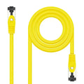 Cable nanocable Cat. 8.1 2GHz SSTP rojo de 2m para conexiones de red, ideal para herramientas y conectores de red.