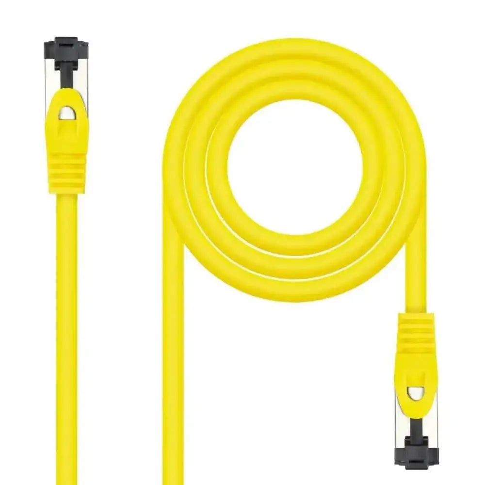 Cable nanocable Cat. 8.1 2GHz SSTP rojo de 2m para conexiones de red, ideal para herramientas y conectores de red.