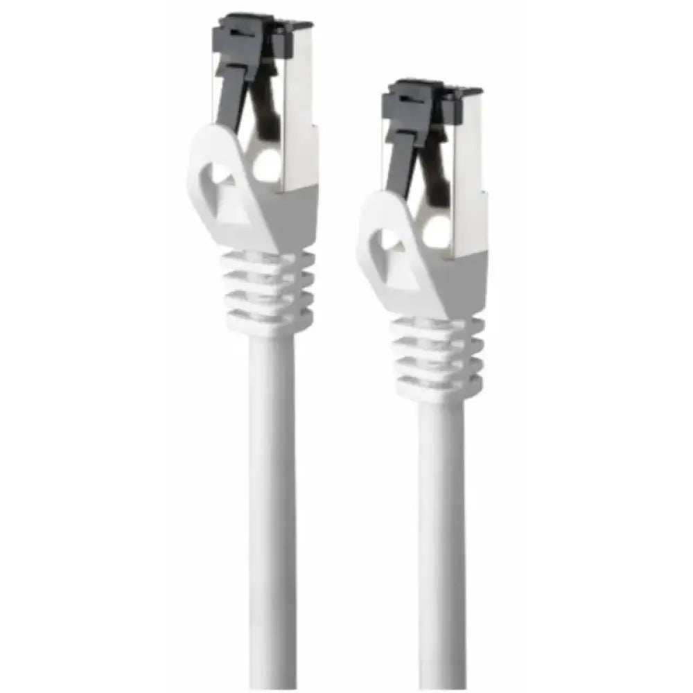 Nanocable Cable red Cat. 8.1 2GHZ SSTP Blanco 1m - detalle