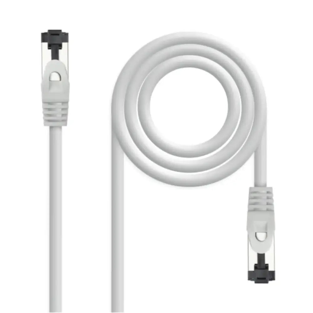 Nanocable Cable red Cat. 8.1 2GHZ SSTP Gris 2m