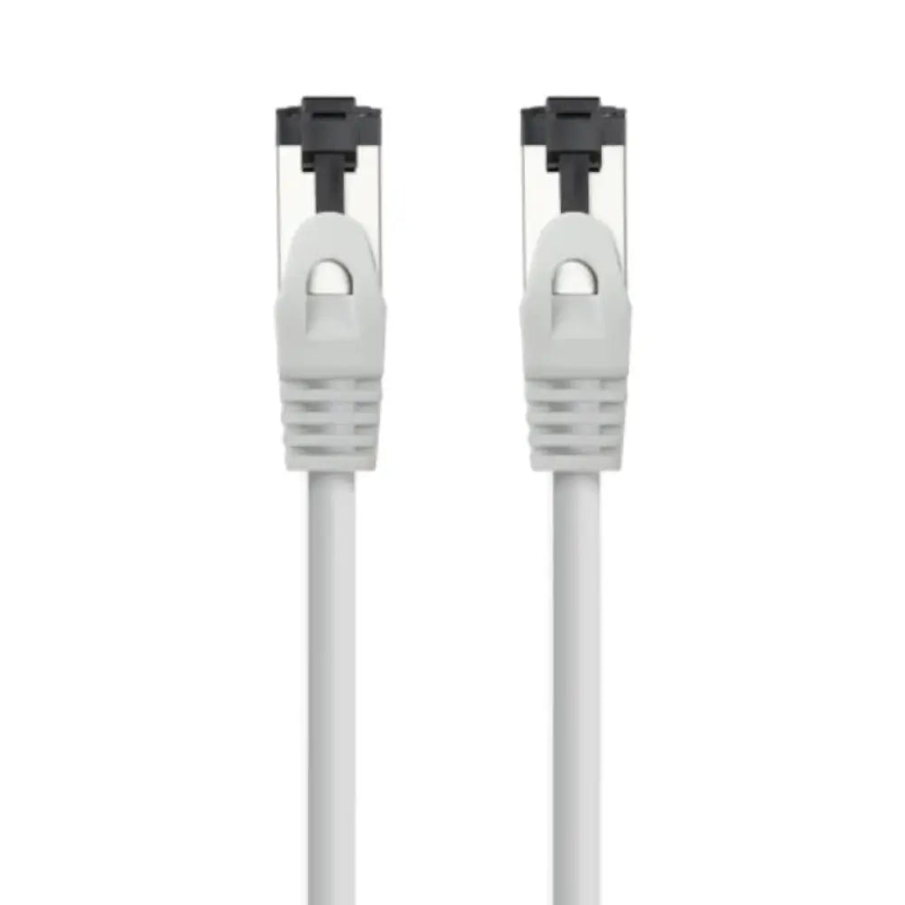 Cable Nanocable Cat. 8.1 2GHz SSTP rojo de 3m para redes, conector de alta velocidad y protección contra interferencias.