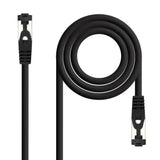 Nanocable Cable red Cat. 8.1 2GHZ SSTP Negro 2m