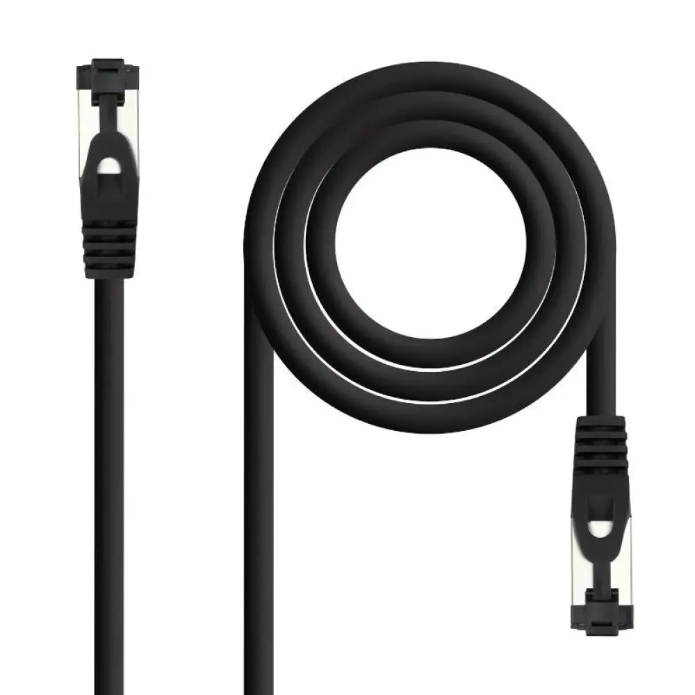 Nanocable Cable red Cat. 8.1 2GHZ SSTP Negro 3m