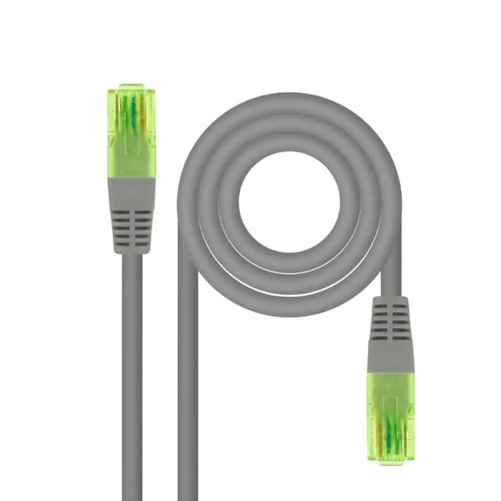 Cable Ethernet RJ45 Cat.6 UTP NANOCABLE, 5m, con conectores para redes, cable de red para conexión de alta velocidad.