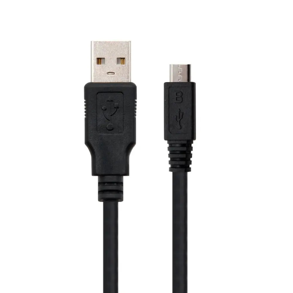 Nanocable Cable USB 2.0 A/M Micro USB B/M 0,8 M - detalle