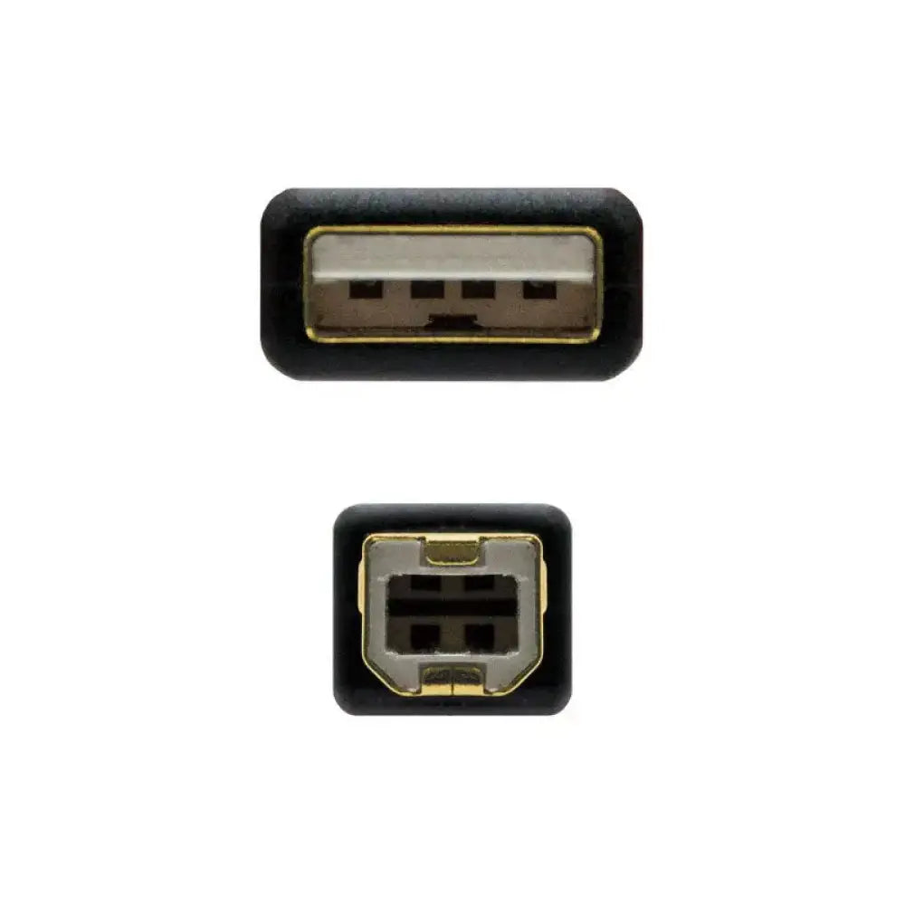 Nanocable Cable USB 2.0 Impresora Ferrita  2.0 M - detalle