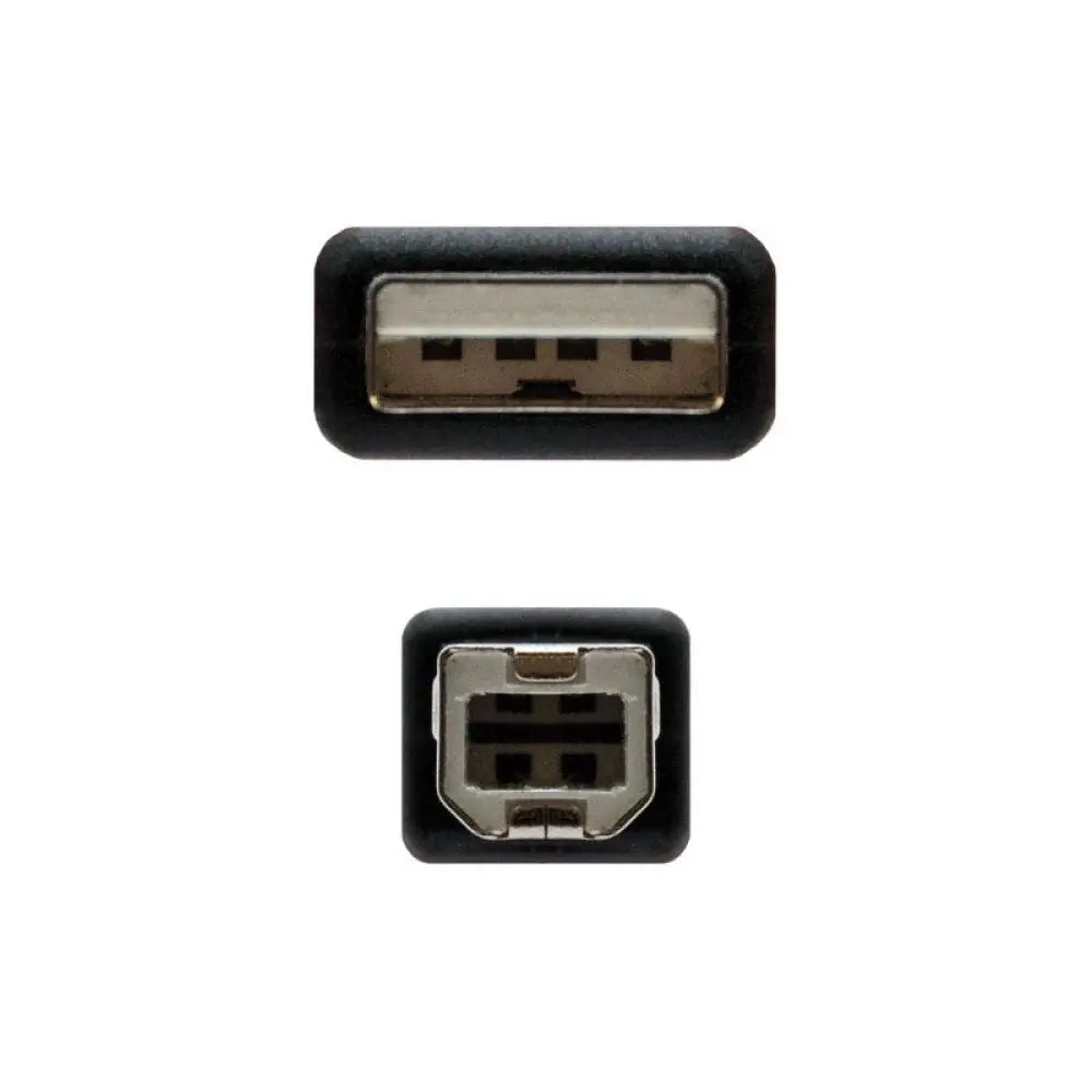 Nanocable Cable USB 2.0 Impresora Tipo A/M-B/M 1 M - detalle