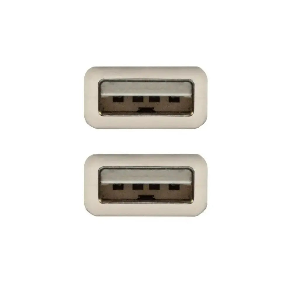 Nanocable Cable USB 2.0, Tipo A/M-A/M, 2.0 m - detalle