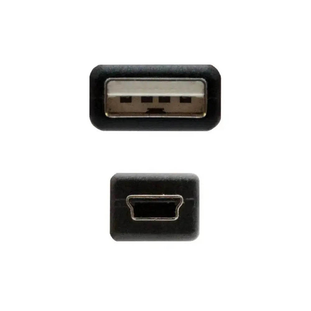 Nanocable Cable USB 2.0 Tipo A/M-Mini USB 5PIN/M1M - detalle