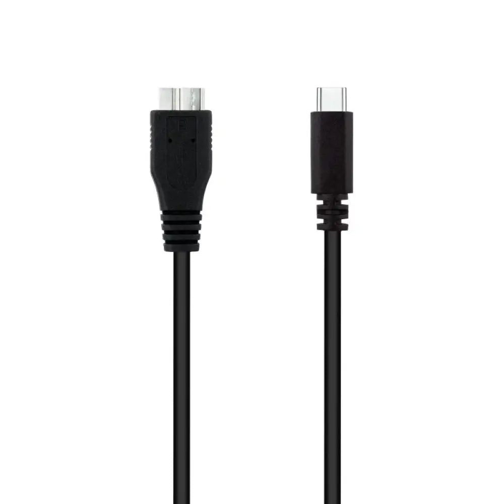 Nanocable Cable USB 3.0, USB-C/M-Micro B/M 1 m - detalle