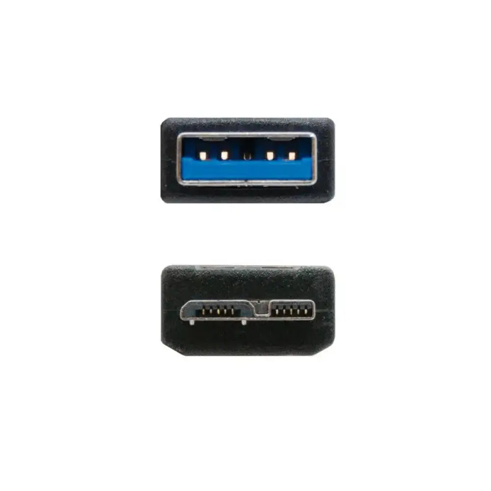 Nanocable Cable USB 3.0 Tipo A/macho-MicroUsb/B 2m - detalle