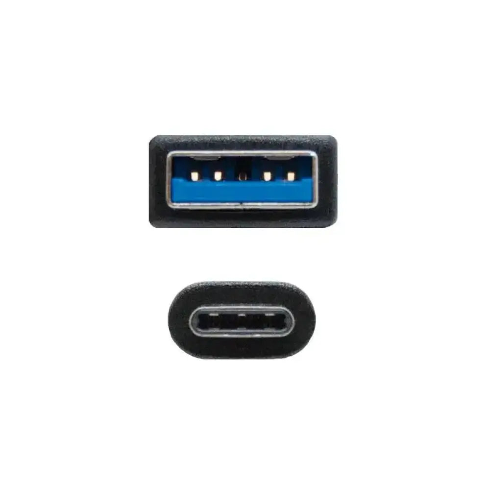 Nanocable Cable USB 3.1 Gen2 USB-C/M-A/M 2M - detalle