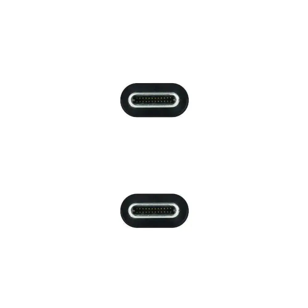 Nanocable Cable USB 3.1GEN2 5A USB-C/M-USB-C/M 2 M - detalle