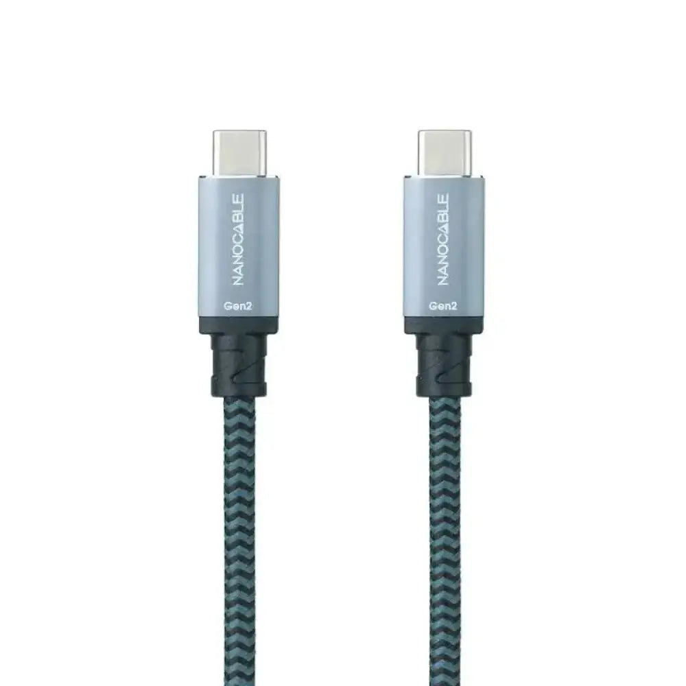 Nanocable Cable USB 3.1GEN2 5A USB-C/M-USB-C/M 2 M - detalle
