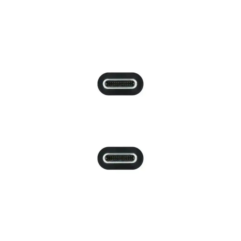 Nanocable Cable USB 3.2 Gen2x2 100W 4K USB-C 1.5m - detalle