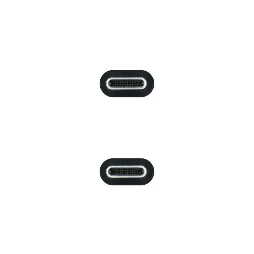 Nanocable Cable USB 3.2 Gen2x2 100W 4K USB-C 1m - detalle