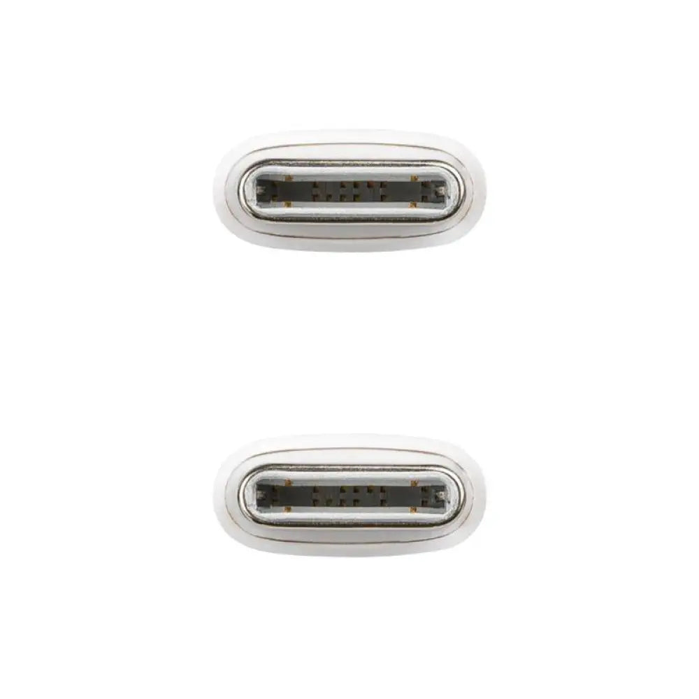 Nanocable Cable USB-C 2.0 60W USB-C/M-M, 1m - detalle