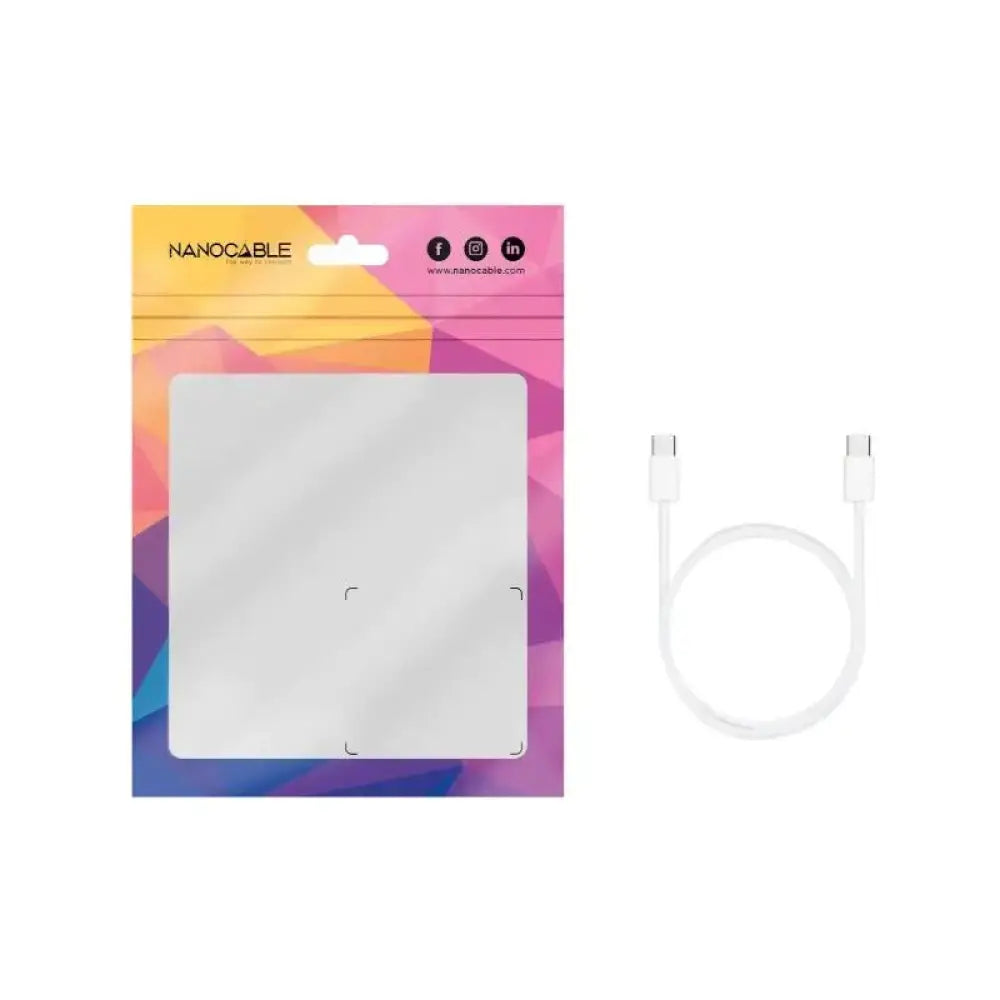Nanocable Cable USB-C 2.0 60W USB-C/M-M, 2m - detalle