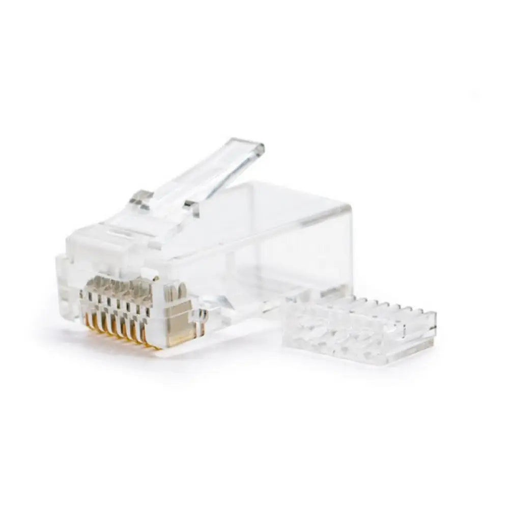 Conector RJ45 categoría 6 UTP de Nanocable, paquete con 50 unidades, herramientas y conectores para redes Ethernet.