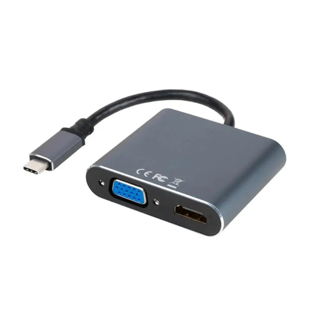 Nanocable Converosr USB-C a HDMI/VGA/USB3.0/PD - detalle
