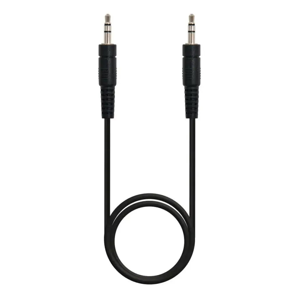 Cable convertidor HDMI a SVGA con audio de NANOCABLE, conector para transmisión de imagen y sonido.