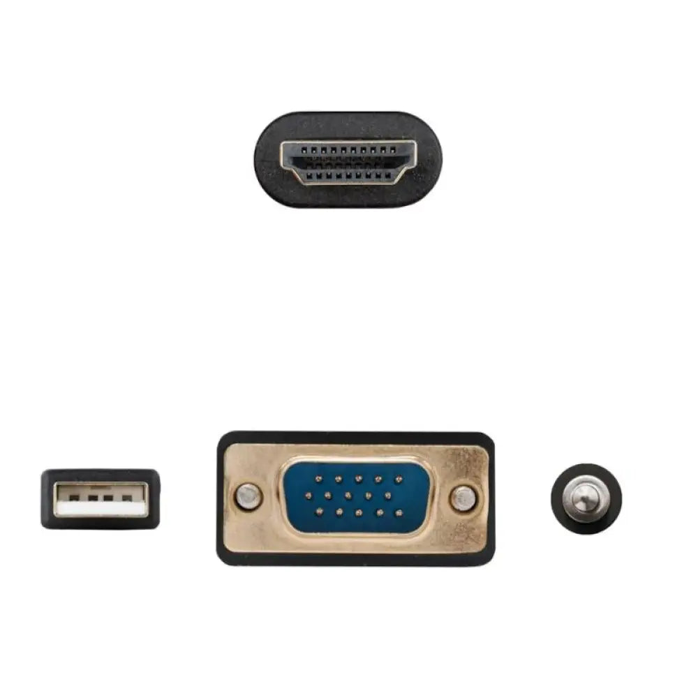 Nanocable Conversor VGA+Audio a HDMI M-M 1,8 m - detalle