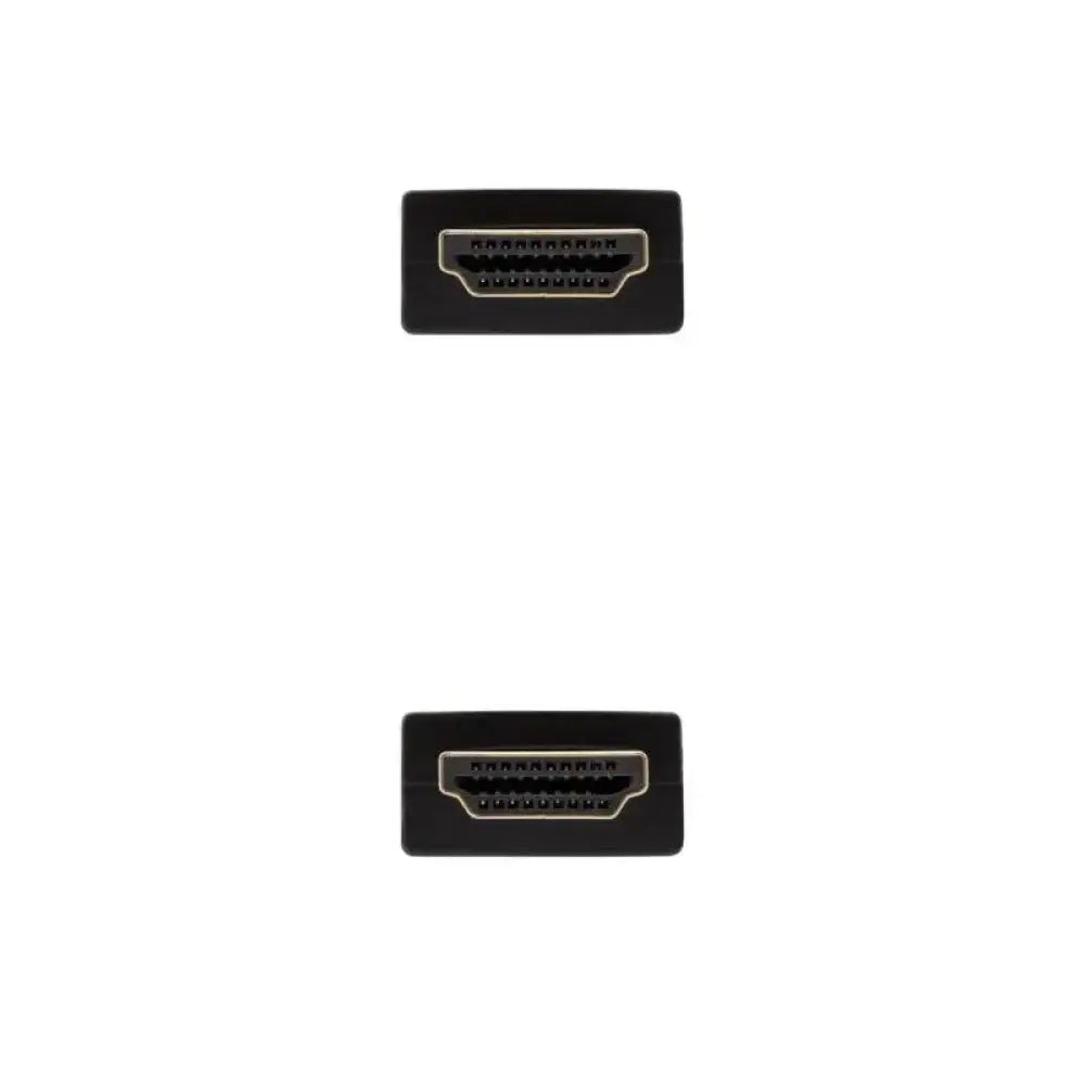 Nanocable HDMI V2.0 4K@60Hz 18Gbps A-M-A-M 1.5m - detalle
