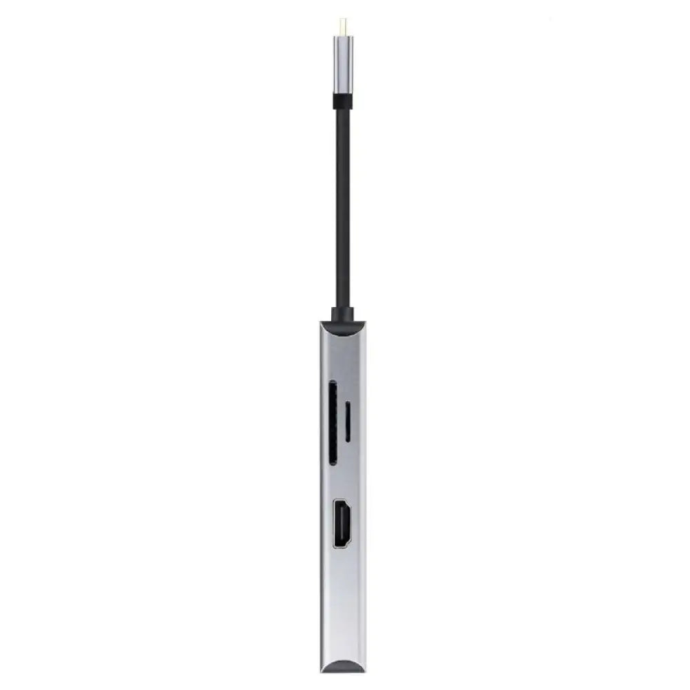 Nanocable Hub USB-C 3xUSB-A+2xHDMI+RJ45+TF+SD+PD - detalle
