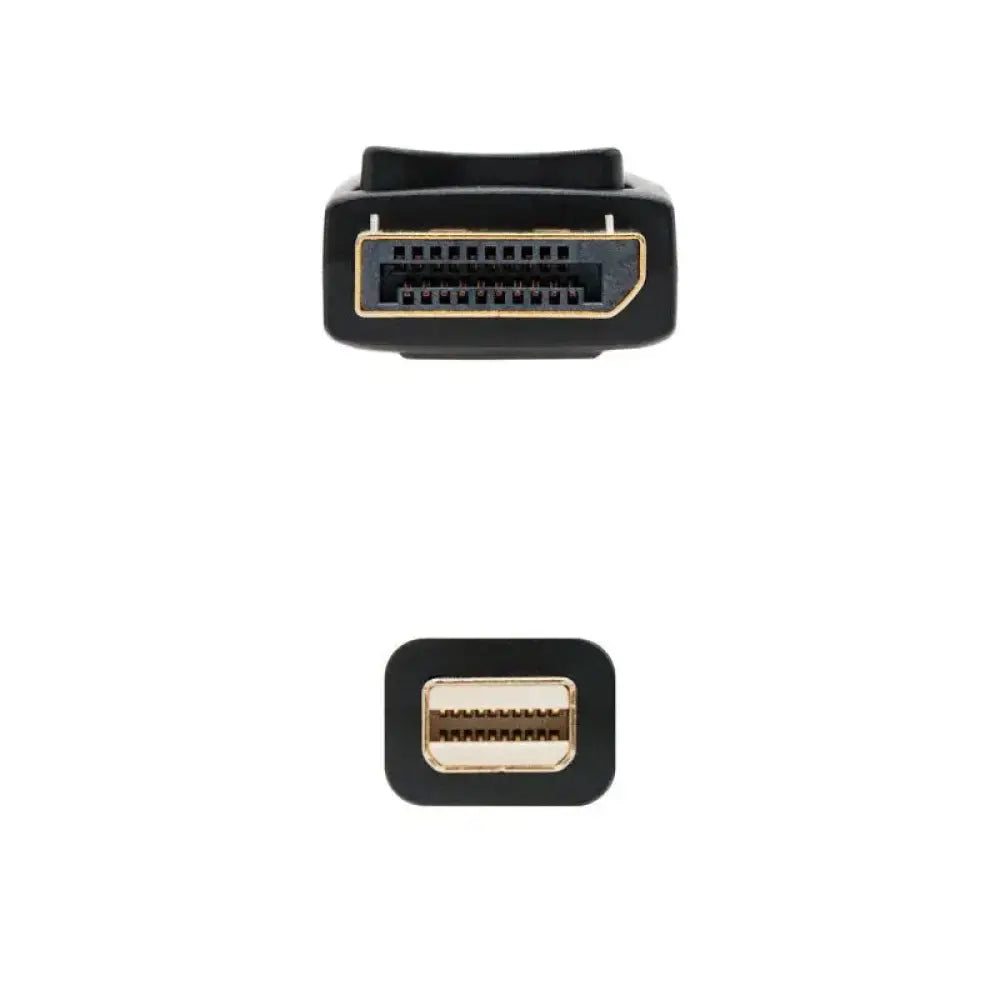 Nanocable Mini DP/Displayport, Mini DP/M-DP/M, 2 M - detalle