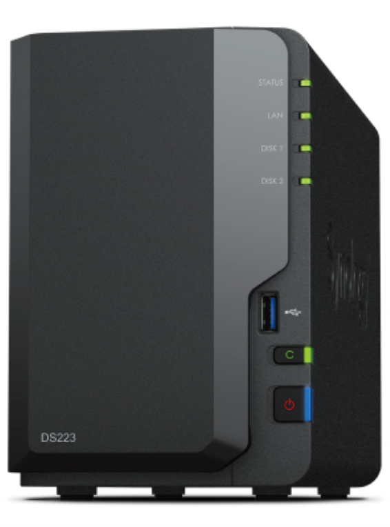 NAS SYNOLOGY DS223 ESCRITORIO REALTEK RTD1619B