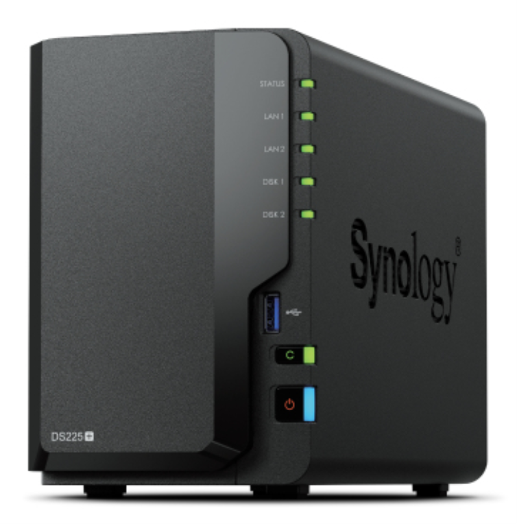 NAS SYNOLOGY DS225+ 2 BAHIAS INTEL CELERON J4125 Q