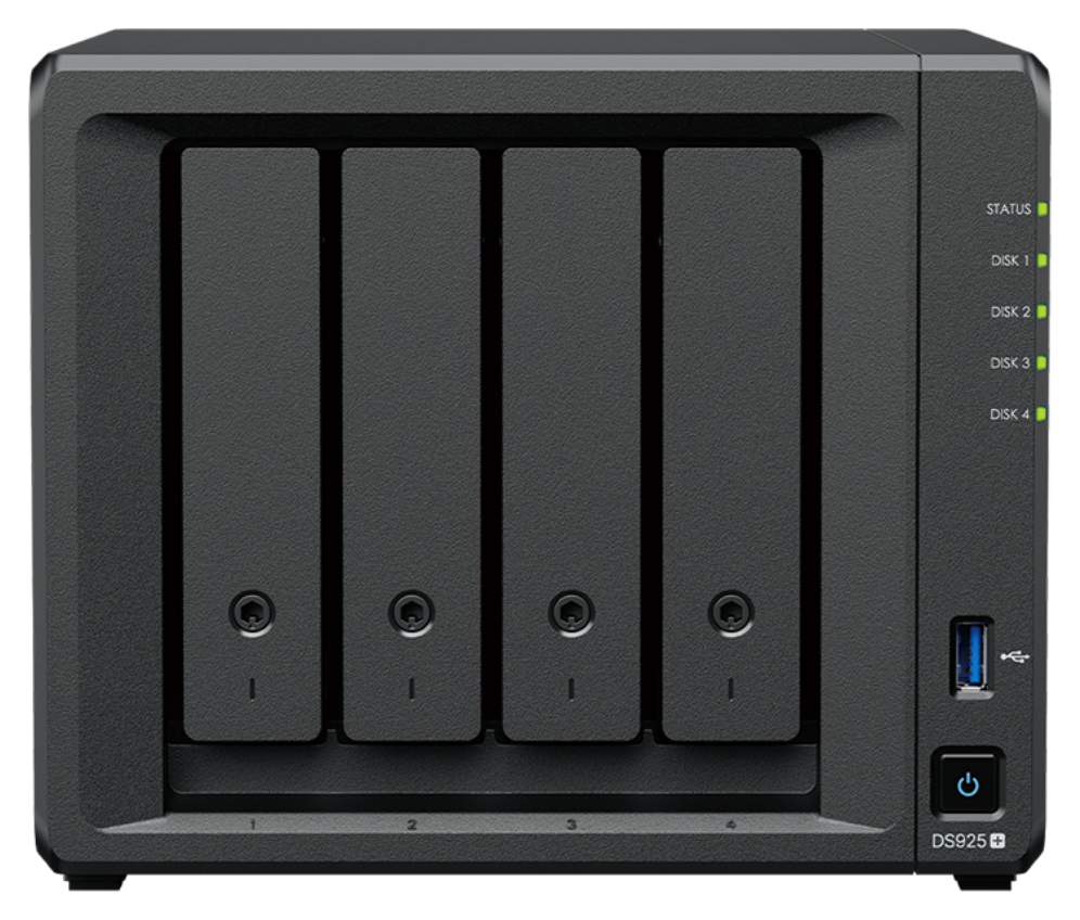 NAS SYNOLOGY DS925+ - detalle