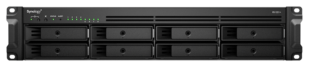 NAS SYNOLOGY RS1221+8 bay NAS 2.4Ghz Quadcore CPUSynology RackStation RS1