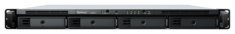 NAS SYNOLOGY RS822+ 4 BAHIAS 6GB 2GB RAM 1U