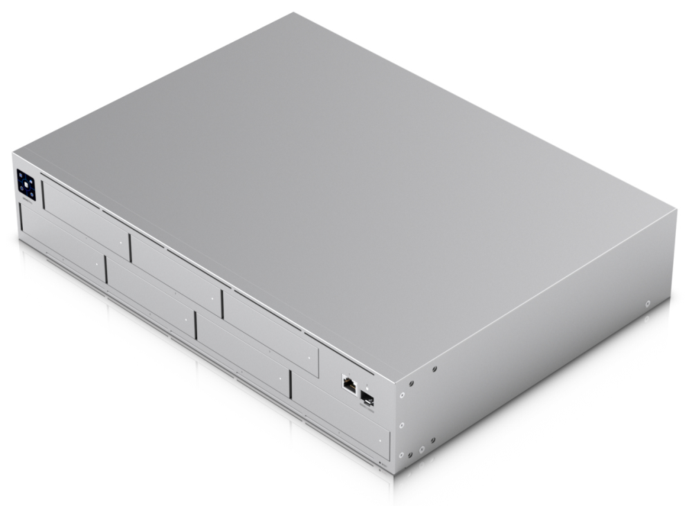 NAS UBIQUITI UNAS-PRO 2U RACK-MOUNT 7 BAY - detalle