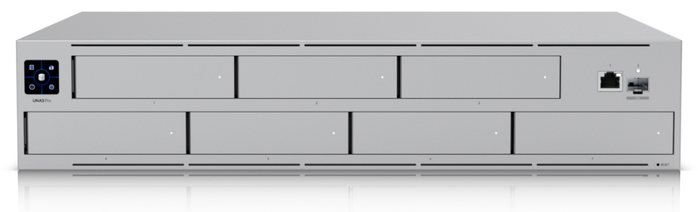 NAS UBIQUITI UNAS-PRO 2U RACK-MOUNT 7 BAY