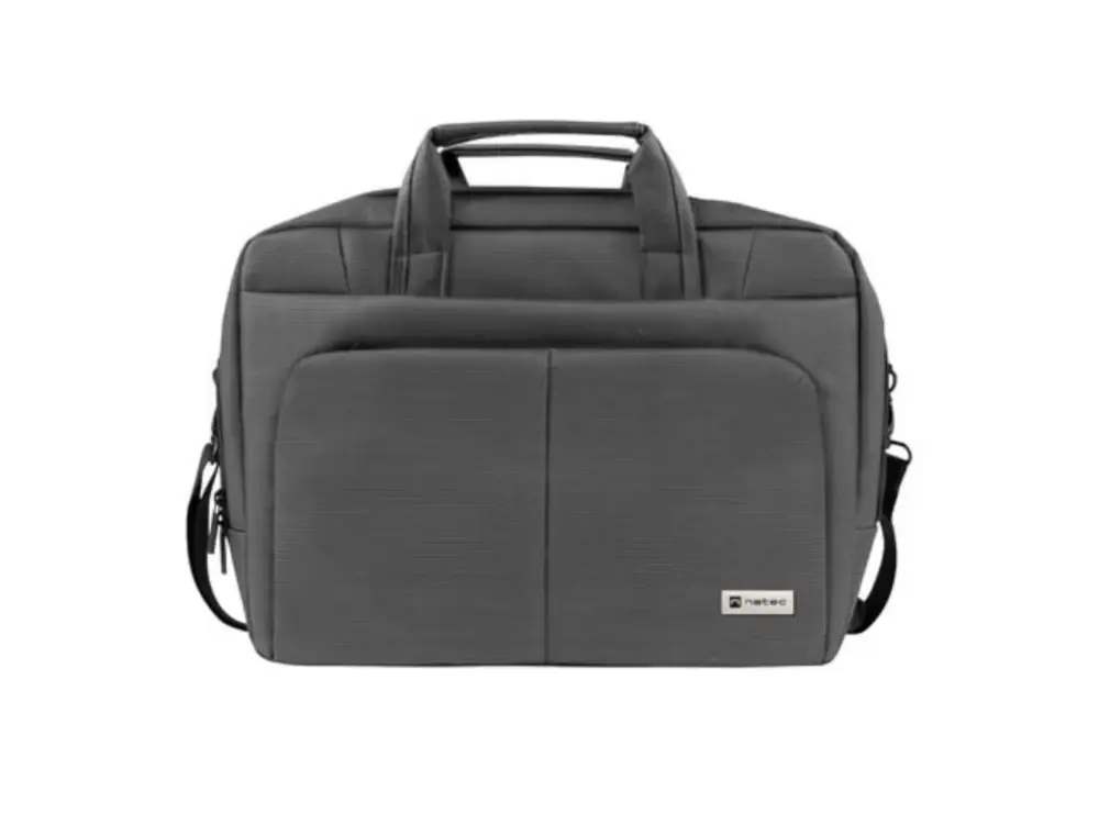 NATEC Gazelle 39.6 cm (15.6") Maletín Gris