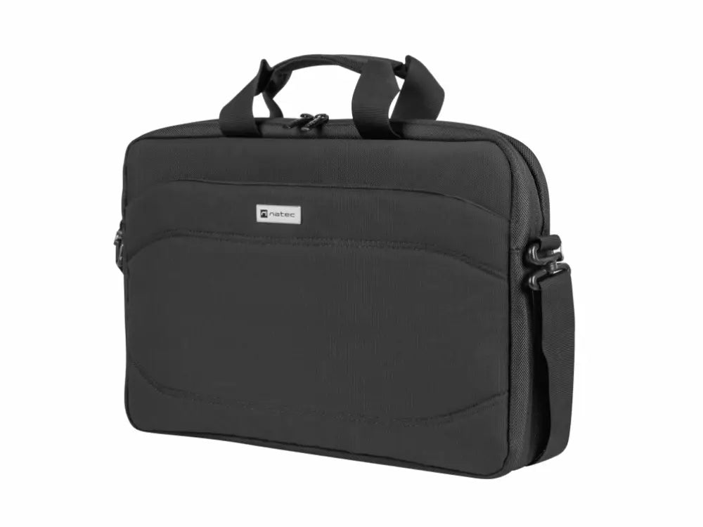 NATEC Nanger 39.6 cm (15.6") Maletín Negro
