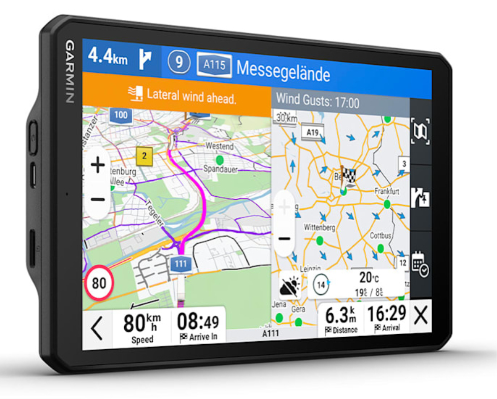 NAVEGADOR GPS GARMIN LGV820 TACTIL - detalle