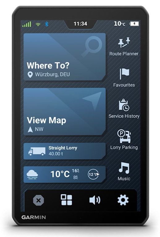 NAVEGADOR GPS GARMIN LGV820 TACTIL - detalle