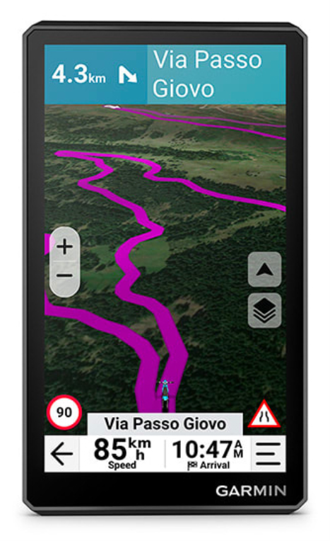 NAVEGADOR GPS GARMIN XT3 4,7 TACTIL - detalle