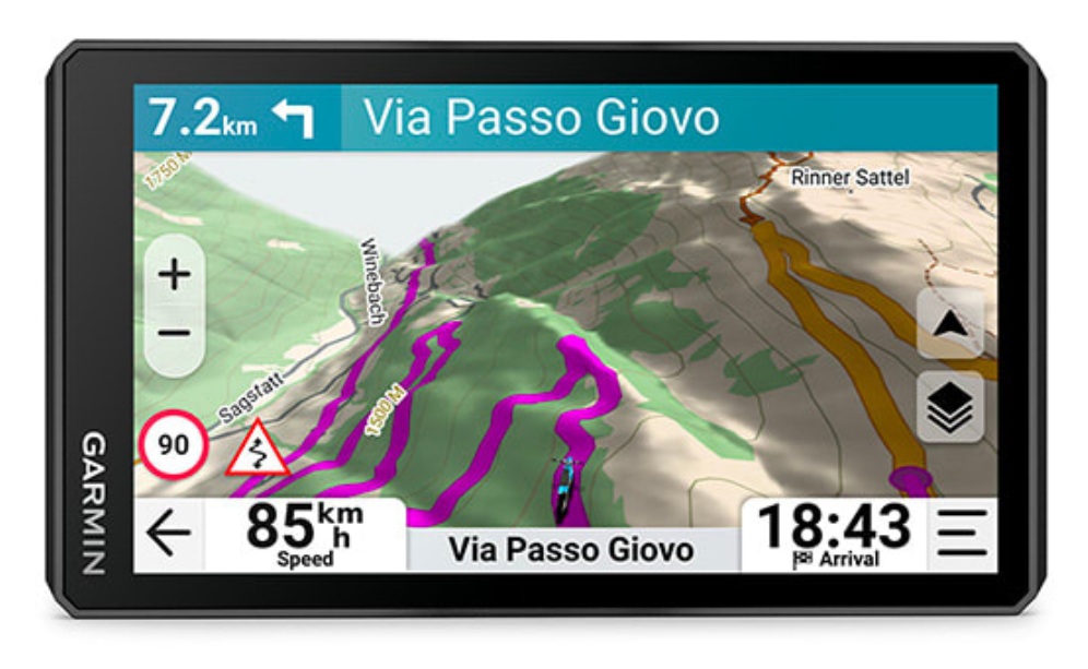 NAVEGADOR GPS GARMIN XT3 4,7 TACTIL - detalle
